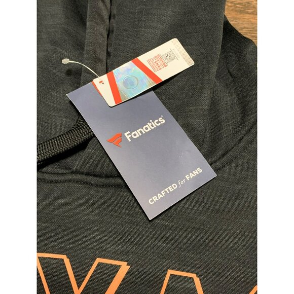 Texas Longhorns Fanatics Mens Black Hoodie 2XL Polyester NWT Men's‎ Sweater - Picture 3 of 6